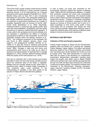 Evaluation of the Nutritional composition (Proximate, Mineral and Amino ...
