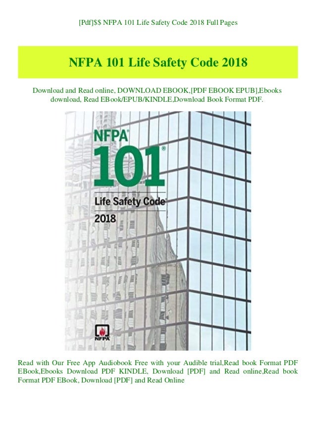 [Pdf] NFPA 101 Life Safety Code 2018 Full Pages