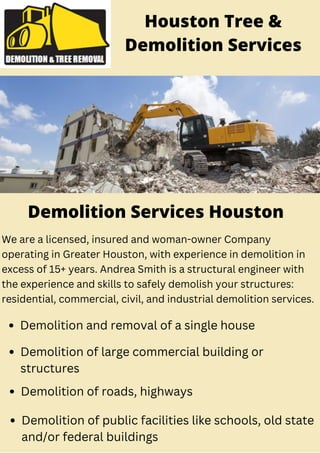 Demolition Company Houston | Local Demolition Services