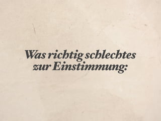 Gute Seiten, schlechte Seiten