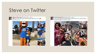 Steve on Twitter
 