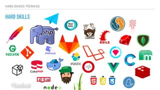 HABILIDADES TÉCNICAS
HARD SKILLS
 