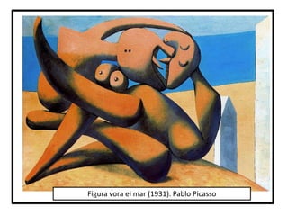 Figura vora el mar (1931). Pablo Picasso
 