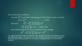 ppt MATHEMATICAL PHYSICS tensor unit 7.pdf