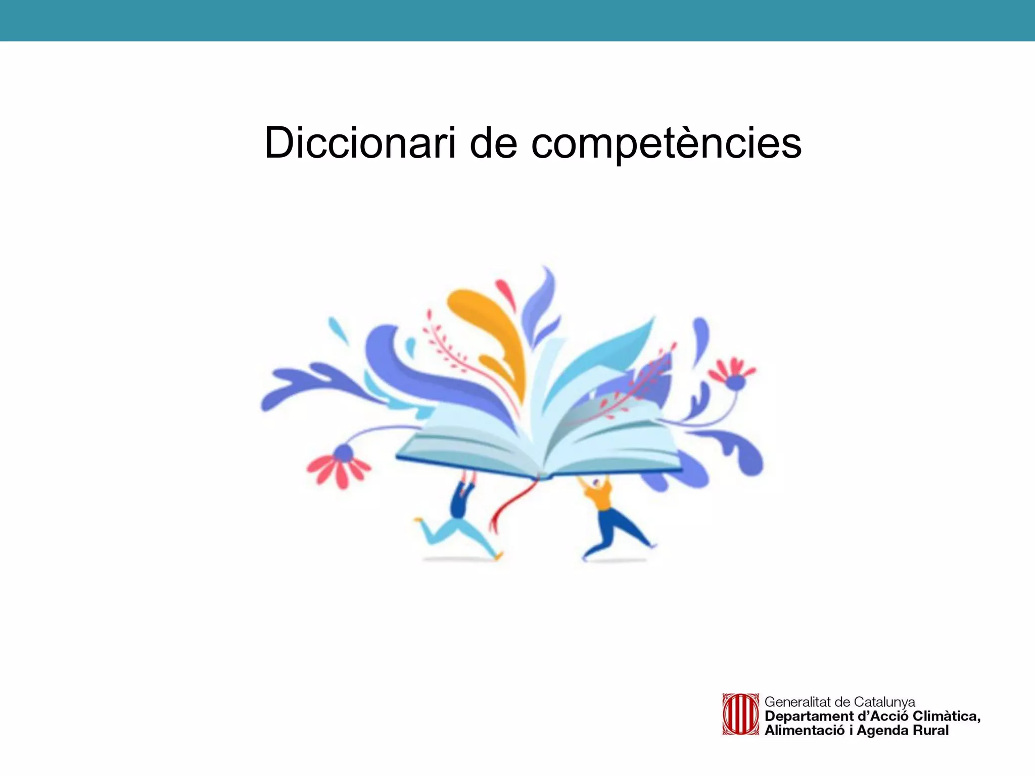 Diccionari de competències
 