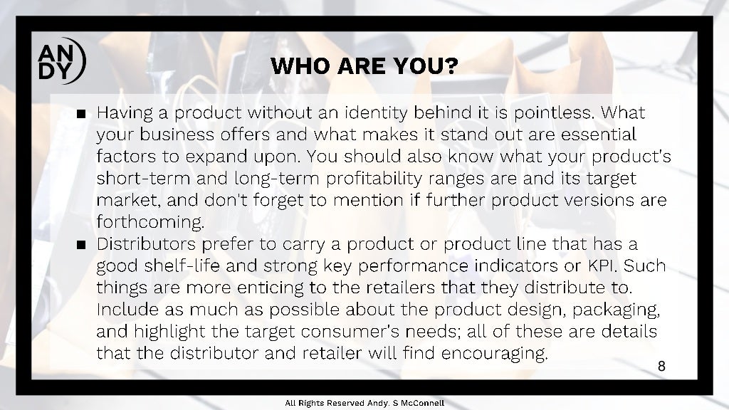 How to Write a Product Distribution Proposal