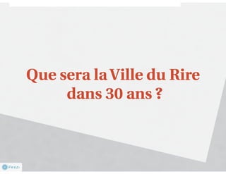 Le Zygocentre de Rochefort - projet de création d'une attraction touristique sur le rire