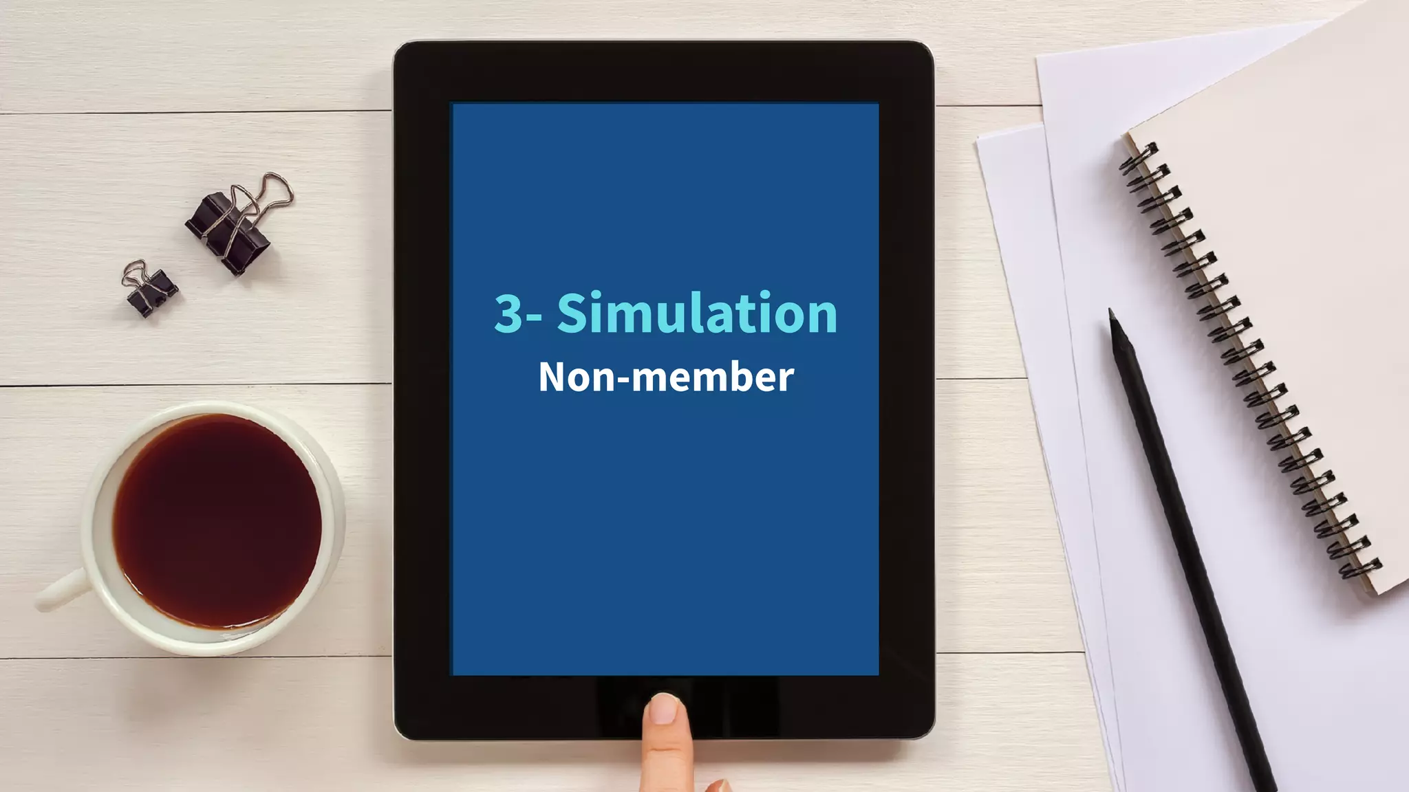 3- Simulation
Non-member
 