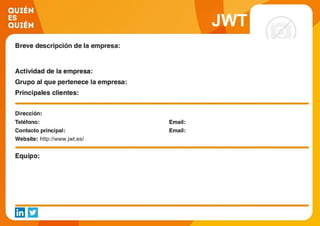 JWT
http://www.jwt.es/
 