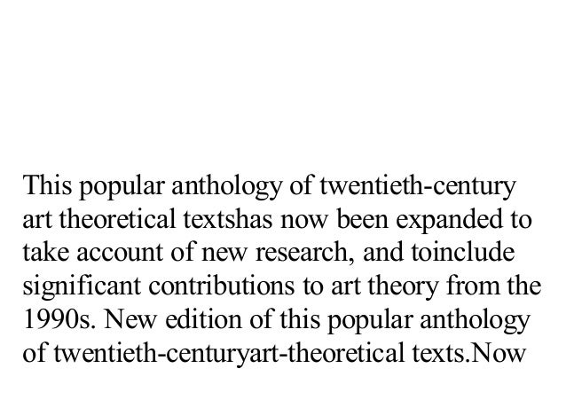 art in theory 1900 to 2000 pdf download free