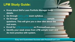 [pdf] SAFe Lean Portfolio Manager (LPM) Exam | Q & A | PDF