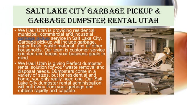 Salt Lake City Waste Disposal
