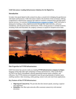 Sar Televenture: Building the Future of Telecom | PDF