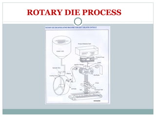 ROTARY DIE PROCESS
 