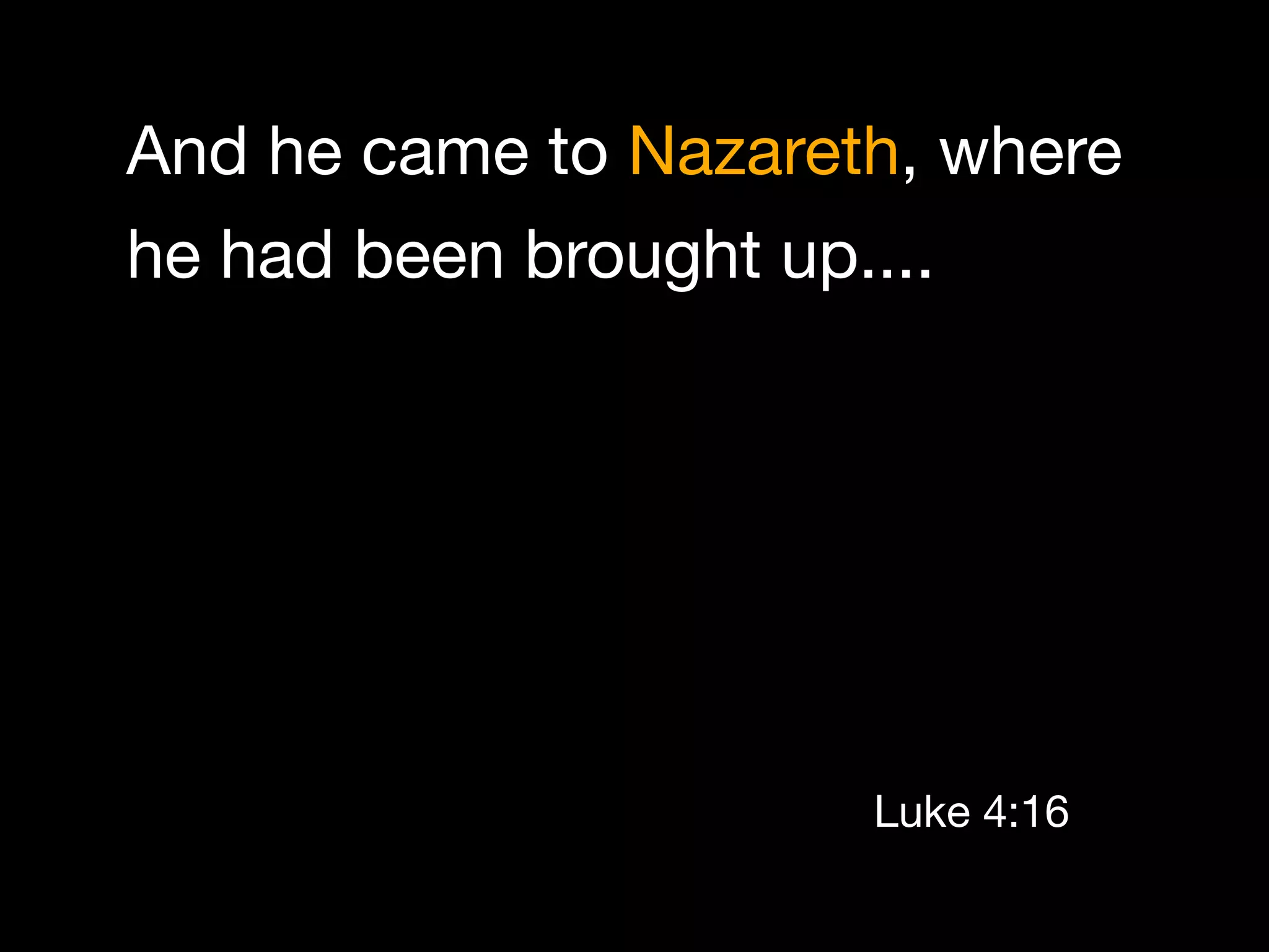 The Gospel According to Jesus (Luke 4:14-30) | PDF