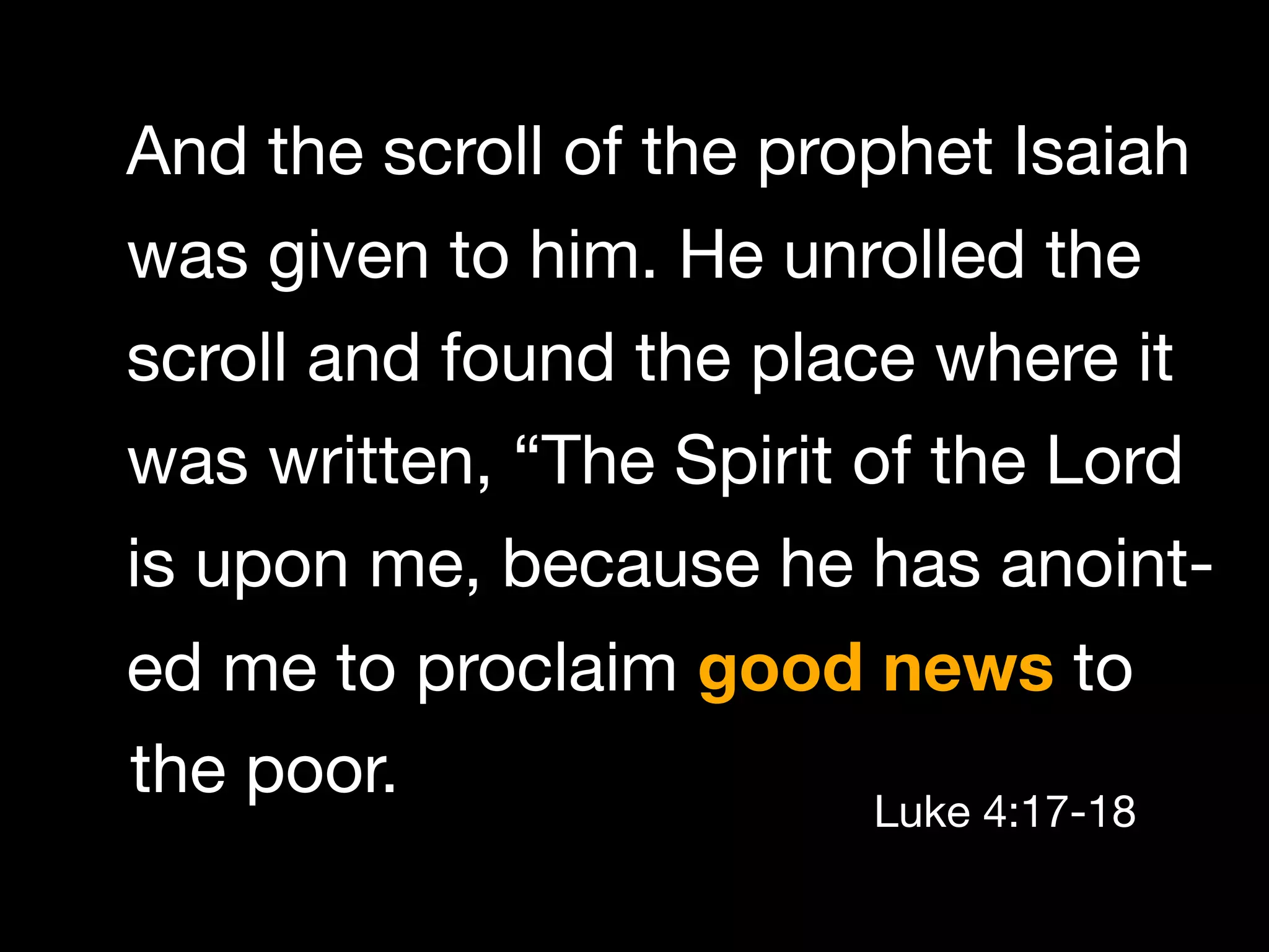The Gospel According to Jesus (Luke 4:14-30) | PDF