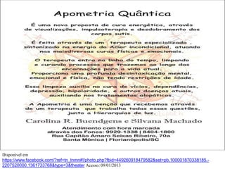 Disponível em
https://www.facebook.com/?ref=tn_tnmn#!/photo.php?fbid=449260918479582&set=pb.100001870338185.-
2207520000.1361733768&type=3&theater Acesso: 09/01/2013
 