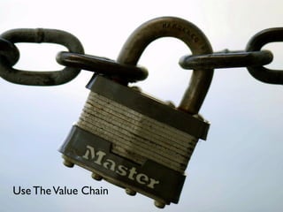 Use The Value Chain
 