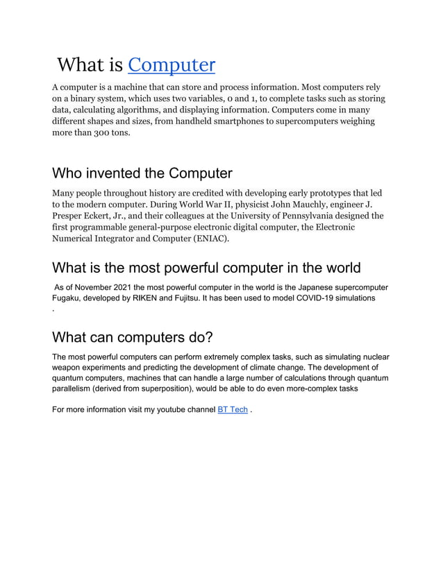 What Is Computer PDF what-is-computer-pdf