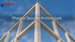 Physical Security Architecture
 