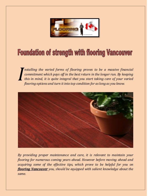 Dynamic Stability With Laminate Flooring Vancouver