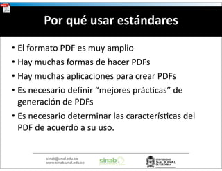 El formato de archivo PDF como contenedor de información | PDF