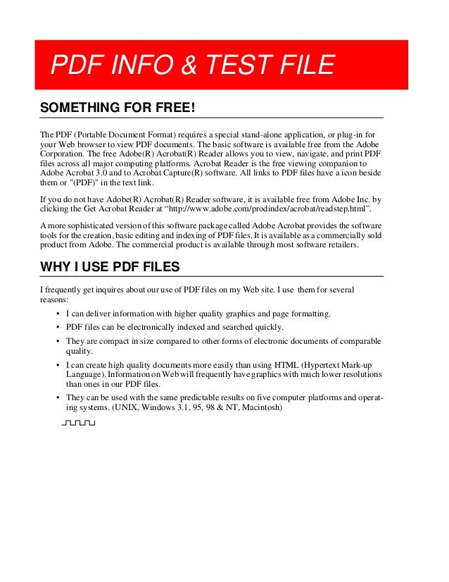 Pdf test file