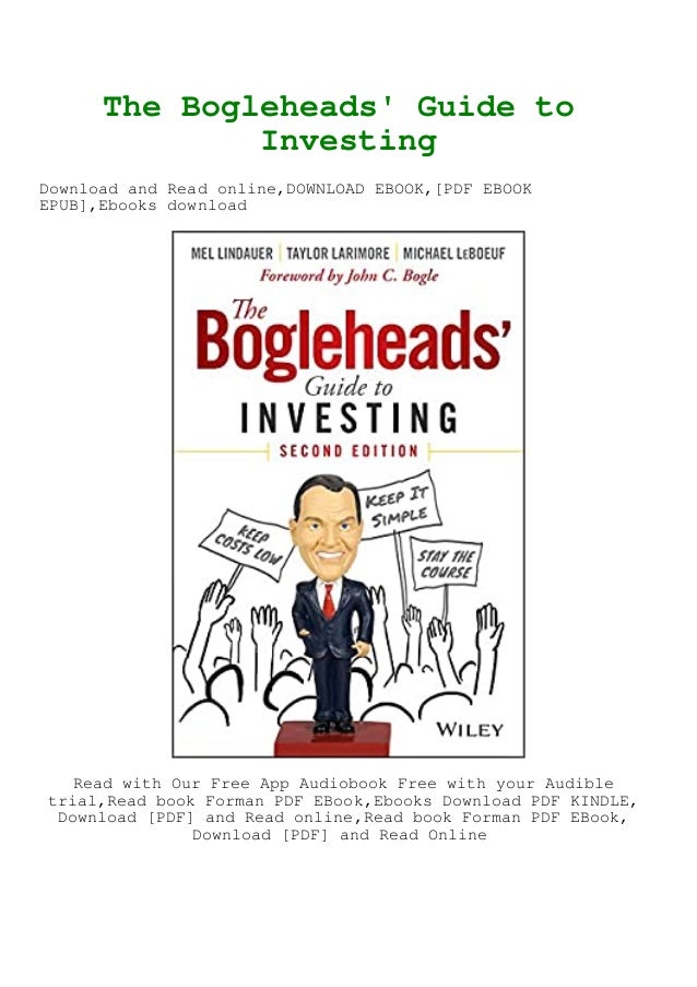 Pdf The Bogleheads Guide To Investing Online Book