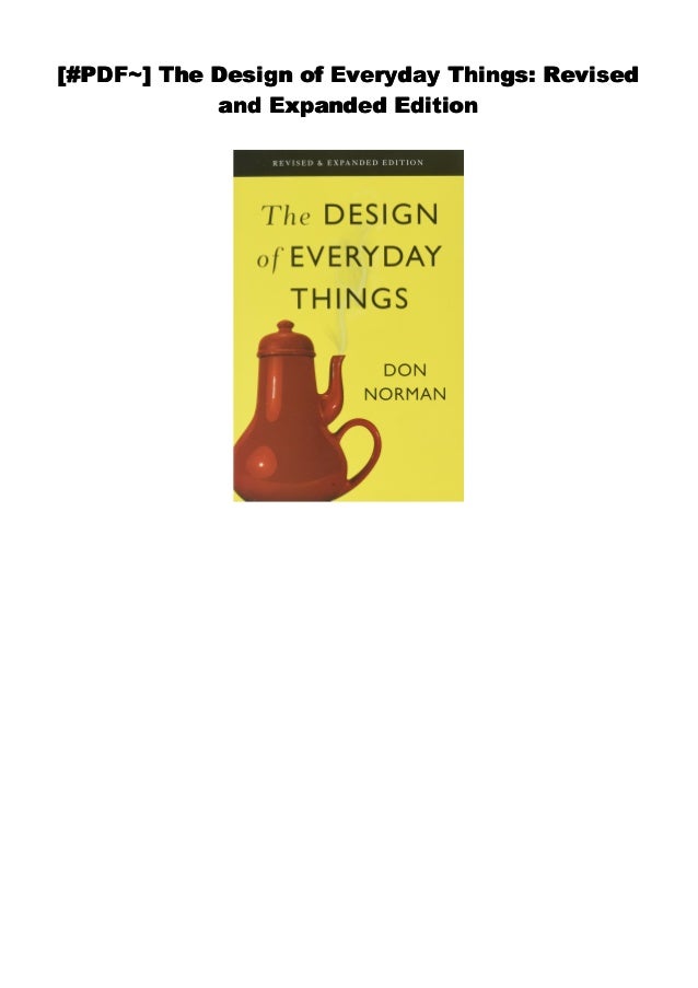 The Design Of Everyday Things Audiobook Free Download [Audiobook] The Design of Everyday Things: Revised and Expanded Editi…