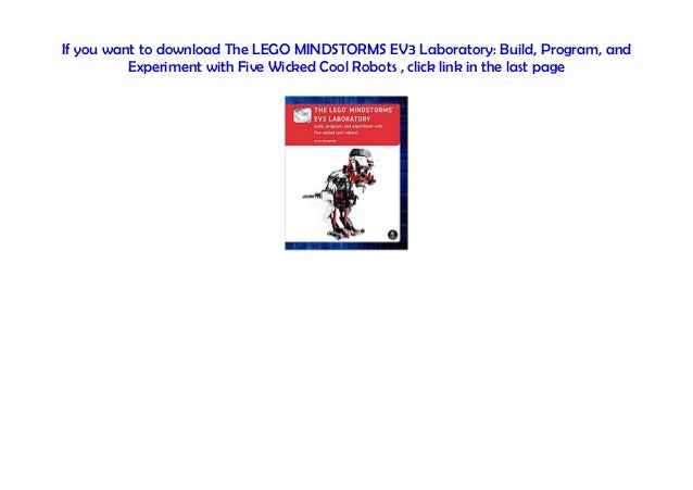 lego mindstorms ev3 laboratory
