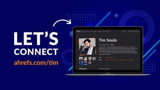 Rethinking The Fundamentals of Keyword Research With The Insights From Big Data by Tim Soulo, Ahrefs