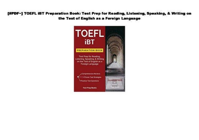 Audiobook Toefl Ibt Preparation Book Test Prep For Reading Listen