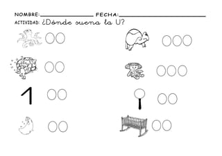 FICHAS DE LA U EN MAYÚSCULAS