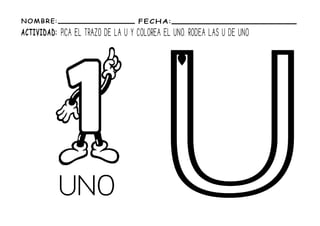 FICHAS DE LA U EN MAYÚSCULAS