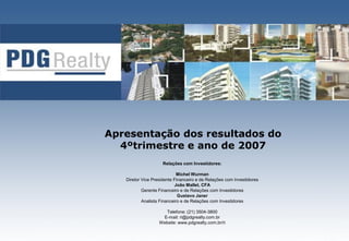 Pdg Apresentacao 4 T07 Port