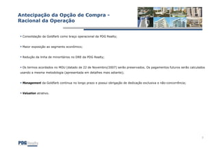 Pdg Apresent Acao Gold Port