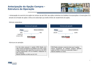 Pdg Apresent Acao Gold Port