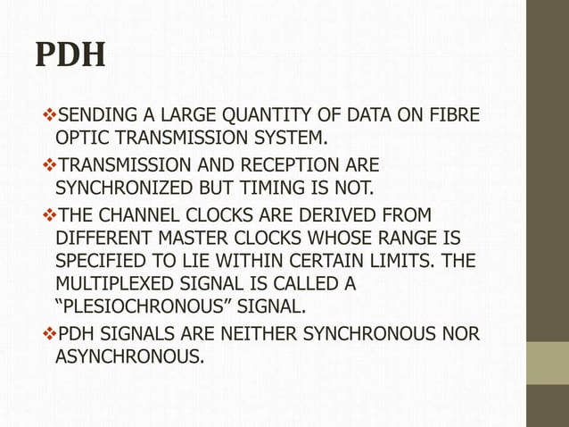 Digital switching system PDH-SDH-sonet.ppt