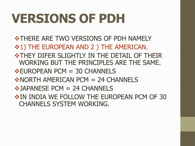 Digital switching system PDH-SDH-sonet.ppt