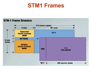 STM1 Frames
 