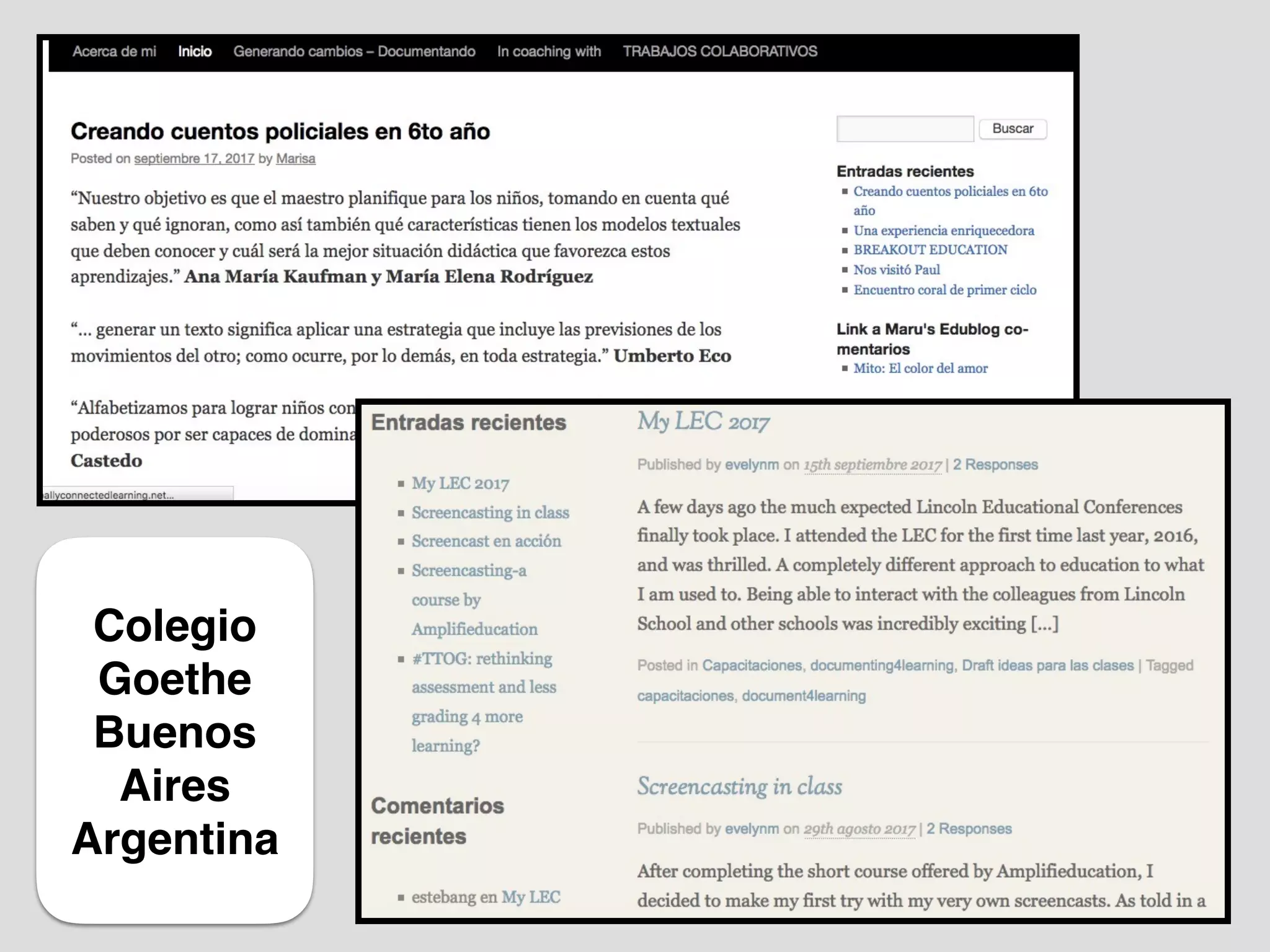 Colegio
Goethe
Buenos
Aires
Argentina
 