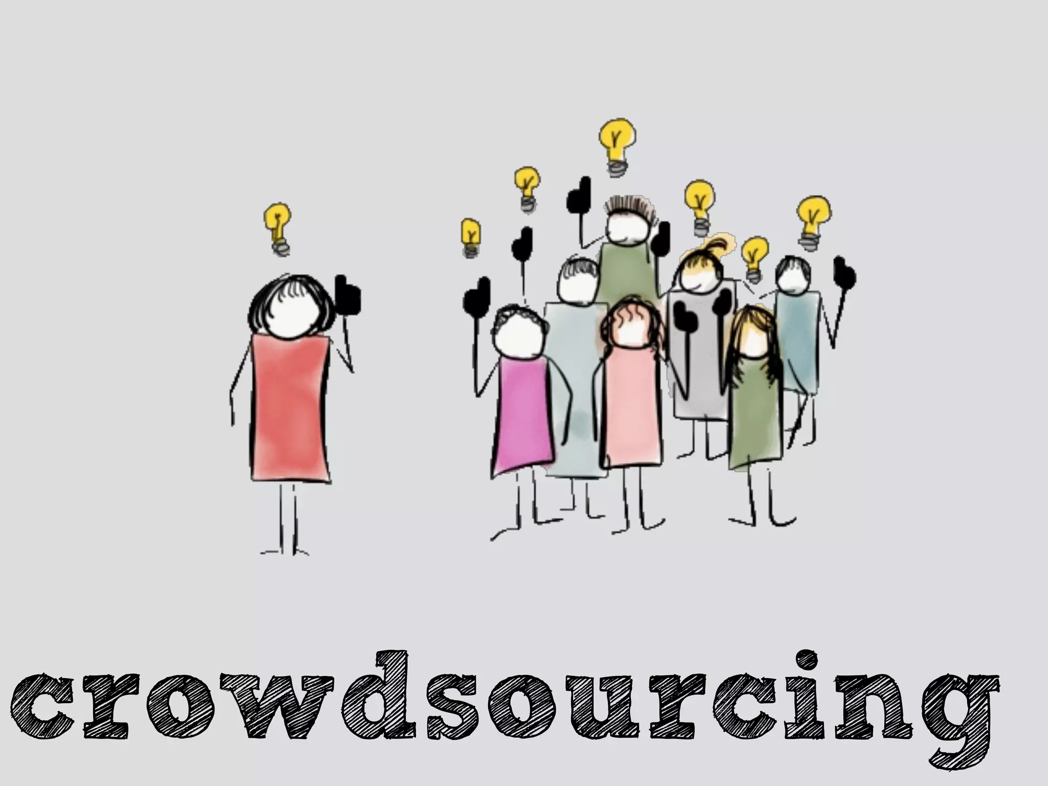 crowdsourcing
 
