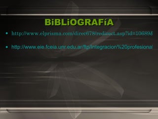 BiBLiOGRAFíA http://www.elprisma.com/direc678/redirect.asp?id=10689&idsesion=661855436   http://www.eie.fceia.unr.edu.ar/ftp/Integracion%20profesional/03-%20Organizaci%F3n/Log%EDstica_capacidad%20y%20localizaci%F3n%20de%20instalaciones.pdf   