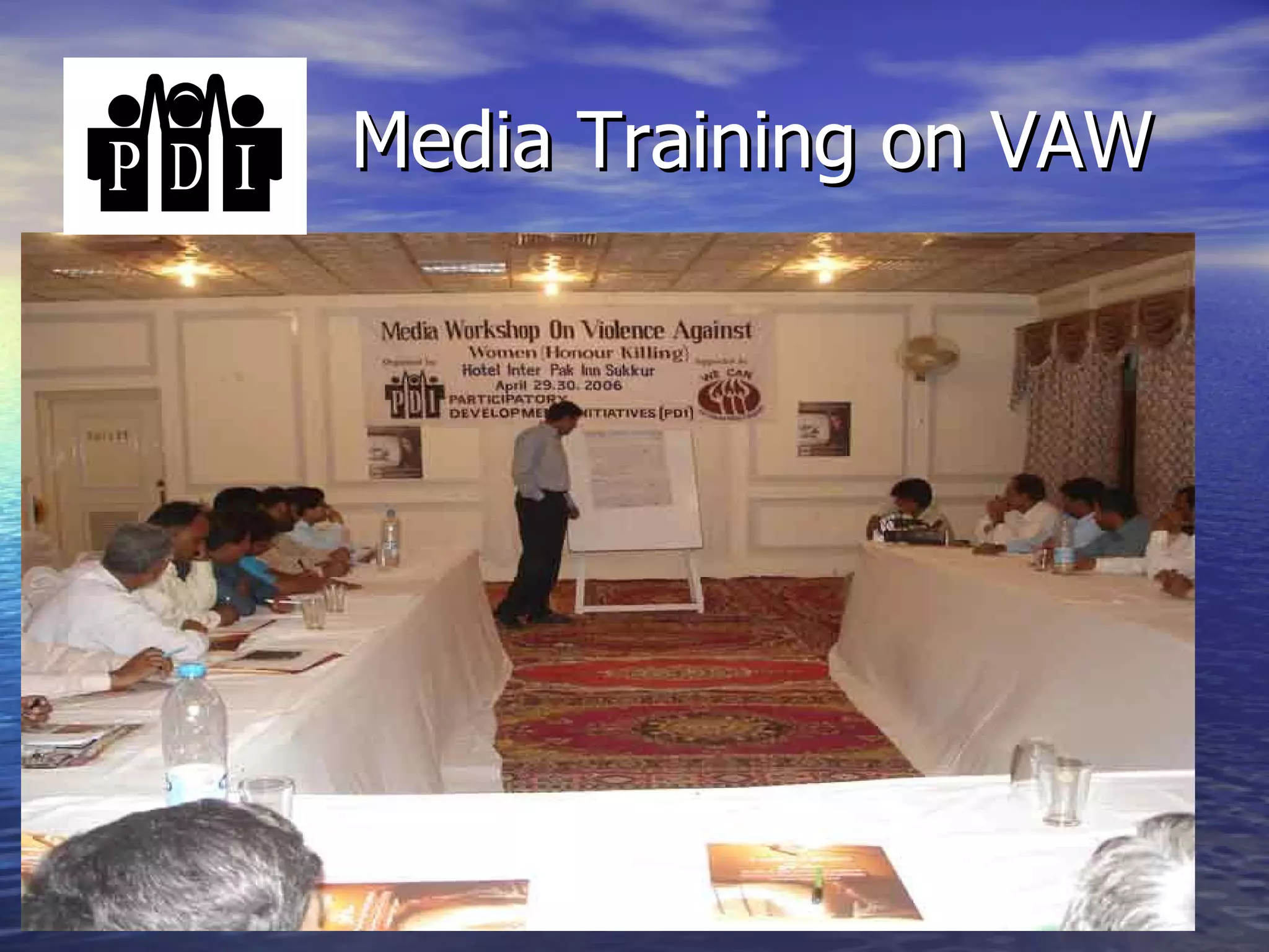 Media Training on VAW 