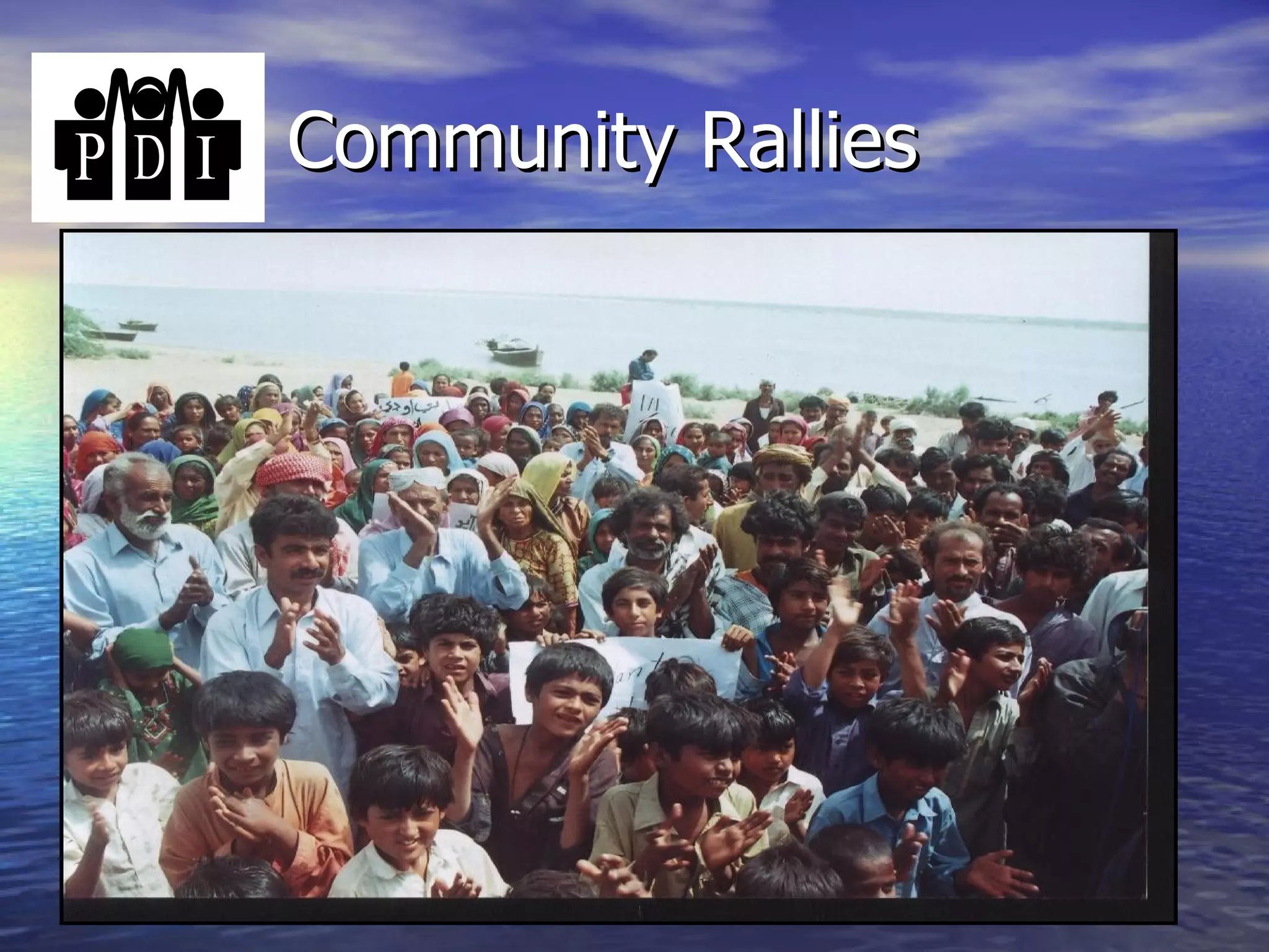 Community Rallies  