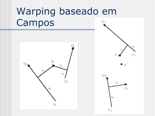 Warping baseado em
Campos
 