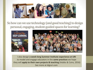 Introduction to Personal Digital Inquiry in Grades K-8 | PPTX