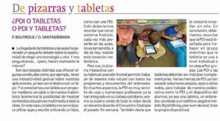 PDI O TABLETAS,TABLETAS Y PDI