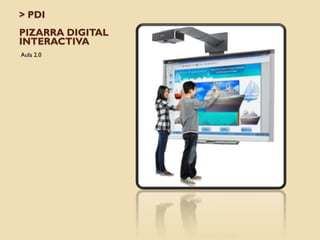 ▷ 1. Pizarra digital interactiva