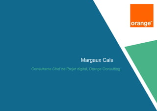 Margaux Cals
Consultante Chef de Projet digital, Orange Consulting
 